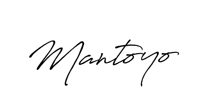 How to make Mantoyo signature? Antro_Vectra_Bolder is a professional autograph style. Create handwritten signature for Mantoyo name. Mantoyo signature style 7 images and pictures png