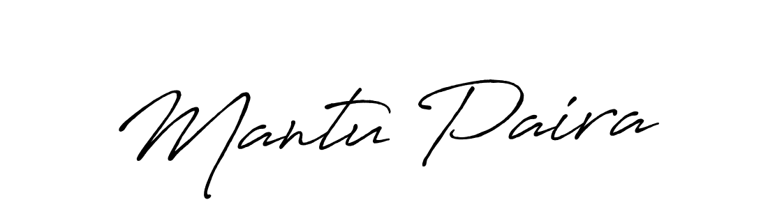 How to make Mantu Paira signature? Antro_Vectra_Bolder is a professional autograph style. Create handwritten signature for Mantu Paira name. Mantu Paira signature style 7 images and pictures png