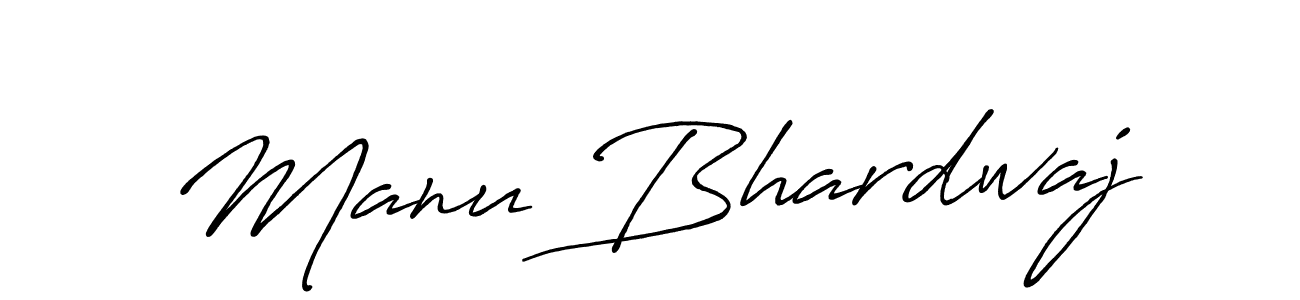 Use a signature maker to create a handwritten signature online. With this signature software, you can design (Antro_Vectra_Bolder) your own signature for name Manu Bhardwaj. Manu Bhardwaj signature style 7 images and pictures png