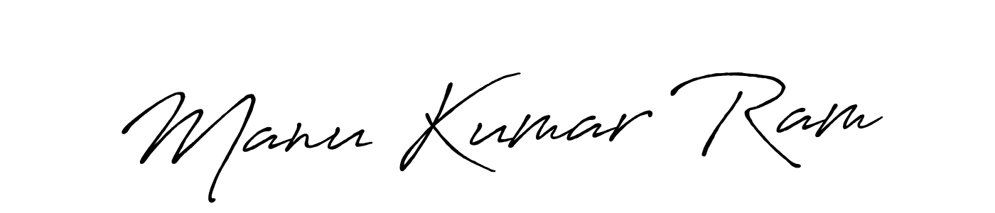 The best way (Antro_Vectra_Bolder) to make a short signature is to pick only two or three words in your name. The name Manu Kumar Ram include a total of six letters. For converting this name. Manu Kumar Ram signature style 7 images and pictures png