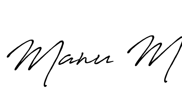 Check out images of Autograph of Manu M name. Actor Manu M Signature Style. Antro_Vectra_Bolder is a professional sign style online. Manu M signature style 7 images and pictures png