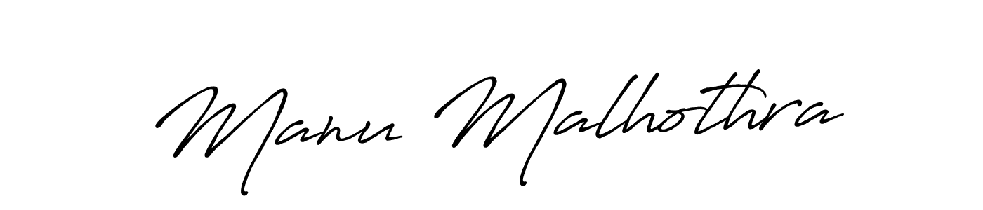 Also You can easily find your signature by using the search form. We will create Manu Malhothra name handwritten signature images for you free of cost using Antro_Vectra_Bolder sign style. Manu Malhothra signature style 7 images and pictures png