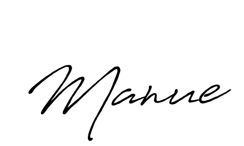 It looks lik you need a new signature style for name Manue. Design unique handwritten (Antro_Vectra_Bolder) signature with our free signature maker in just a few clicks. Manue signature style 7 images and pictures png