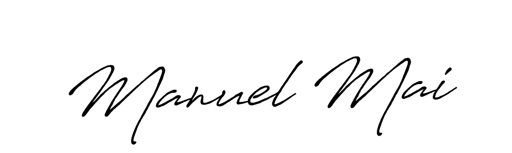 Make a short Manuel Mai signature style. Manage your documents anywhere anytime using Antro_Vectra_Bolder. Create and add eSignatures, submit forms, share and send files easily. Manuel Mai signature style 7 images and pictures png