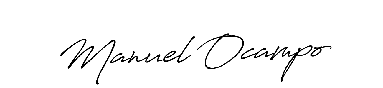 Also You can easily find your signature by using the search form. We will create Manuel Ocampo name handwritten signature images for you free of cost using Antro_Vectra_Bolder sign style. Manuel Ocampo signature style 7 images and pictures png