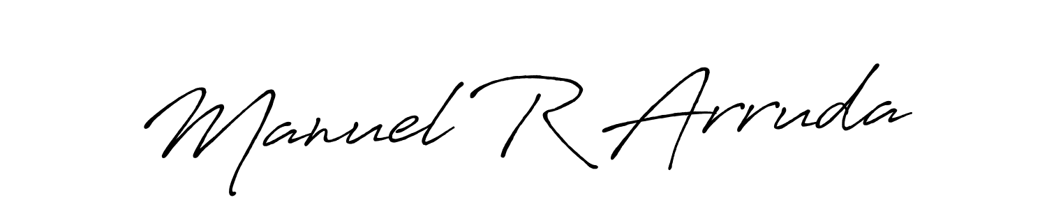 Similarly Antro_Vectra_Bolder is the best handwritten signature design. Signature creator online .You can use it as an online autograph creator for name Manuel R Arruda. Manuel R Arruda signature style 7 images and pictures png