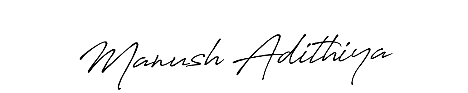 Here are the top 10 professional signature styles for the name Manush Adithiya. These are the best autograph styles you can use for your name. Manush Adithiya signature style 7 images and pictures png