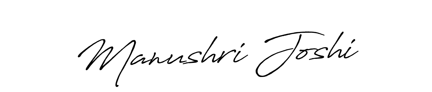 Once you've used our free online signature maker to create your best signature Antro_Vectra_Bolder style, it's time to enjoy all of the benefits that Manushri Joshi name signing documents. Manushri Joshi signature style 7 images and pictures png