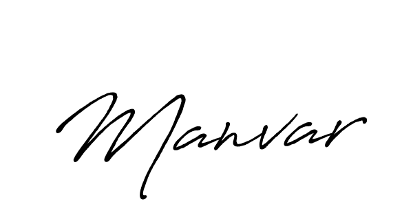 How to make Manvar signature? Antro_Vectra_Bolder is a professional autograph style. Create handwritten signature for Manvar name. Manvar signature style 7 images and pictures png