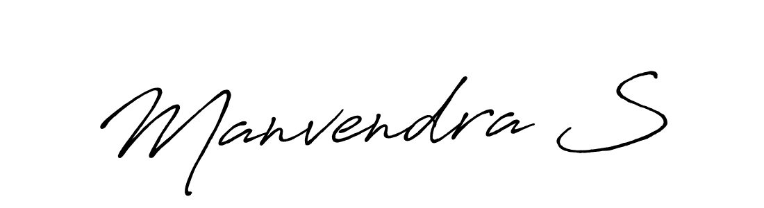 Once you've used our free online signature maker to create your best signature Antro_Vectra_Bolder style, it's time to enjoy all of the benefits that Manvendra S name signing documents. Manvendra S signature style 7 images and pictures png