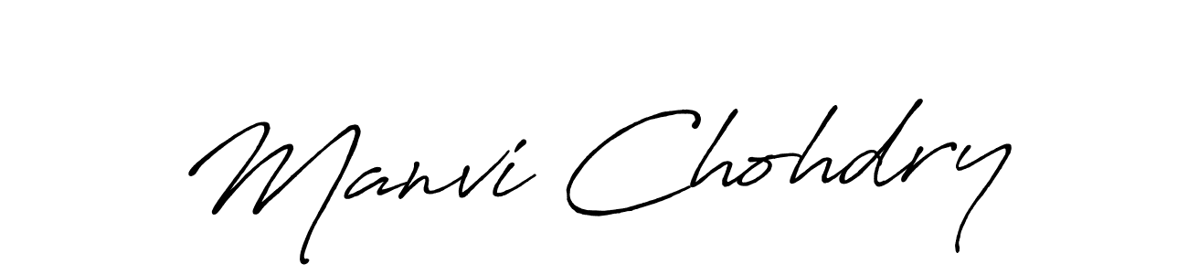 Here are the top 10 professional signature styles for the name Manvi Chohdry. These are the best autograph styles you can use for your name. Manvi Chohdry signature style 7 images and pictures png