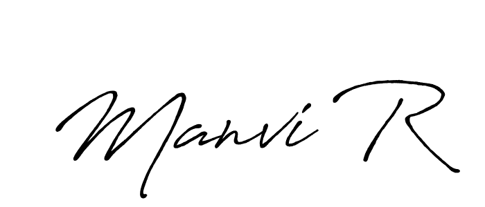Antro_Vectra_Bolder is a professional signature style that is perfect for those who want to add a touch of class to their signature. It is also a great choice for those who want to make their signature more unique. Get Manvi R name to fancy signature for free. Manvi R signature style 7 images and pictures png