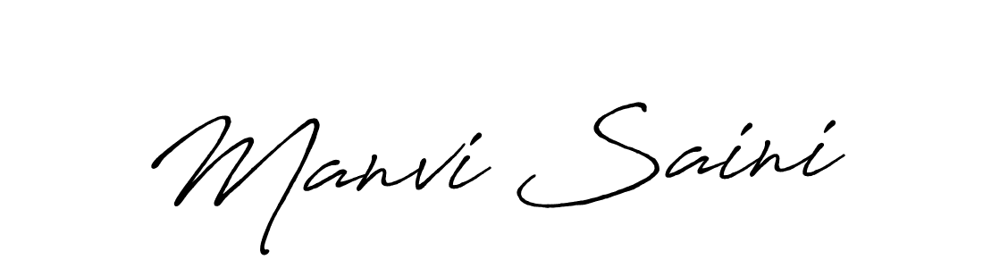 Antro_Vectra_Bolder is a professional signature style that is perfect for those who want to add a touch of class to their signature. It is also a great choice for those who want to make their signature more unique. Get Manvi Saini name to fancy signature for free. Manvi Saini signature style 7 images and pictures png