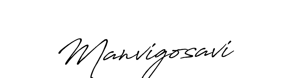 It looks lik you need a new signature style for name Manvigosavi. Design unique handwritten (Antro_Vectra_Bolder) signature with our free signature maker in just a few clicks. Manvigosavi signature style 7 images and pictures png