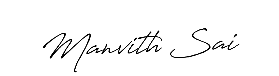 Once you've used our free online signature maker to create your best signature Antro_Vectra_Bolder style, it's time to enjoy all of the benefits that Manvith Sai name signing documents. Manvith Sai signature style 7 images and pictures png