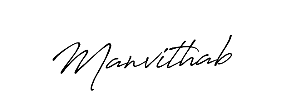 Once you've used our free online signature maker to create your best signature Antro_Vectra_Bolder style, it's time to enjoy all of the benefits that Manvithab name signing documents. Manvithab signature style 7 images and pictures png
