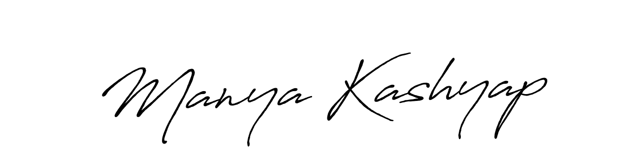 Antro_Vectra_Bolder is a professional signature style that is perfect for those who want to add a touch of class to their signature. It is also a great choice for those who want to make their signature more unique. Get Manya Kashyap name to fancy signature for free. Manya Kashyap signature style 7 images and pictures png