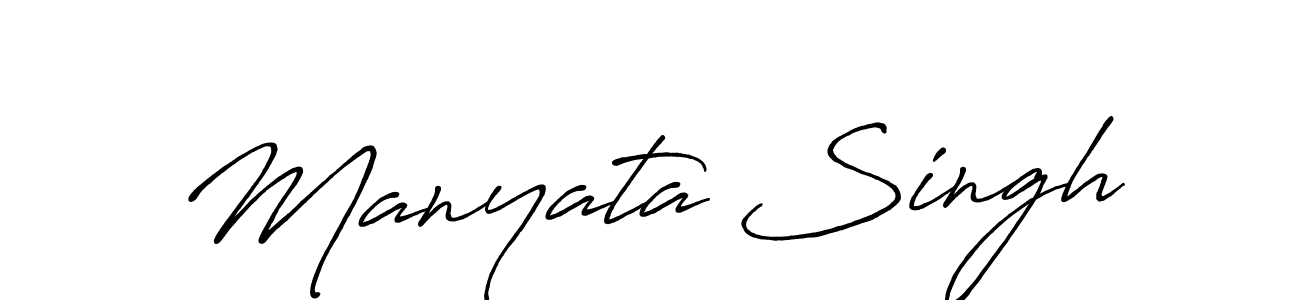 Also You can easily find your signature by using the search form. We will create Manyata Singh name handwritten signature images for you free of cost using Antro_Vectra_Bolder sign style. Manyata Singh signature style 7 images and pictures png