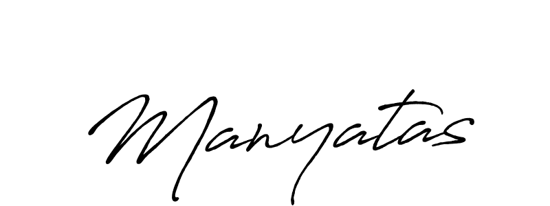 Manyatas stylish signature style. Best Handwritten Sign (Antro_Vectra_Bolder) for my name. Handwritten Signature Collection Ideas for my name Manyatas. Manyatas signature style 7 images and pictures png
