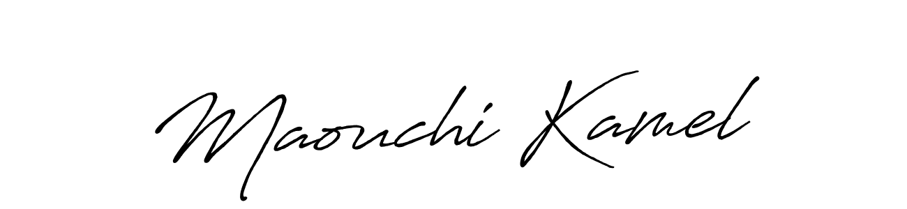 See photos of Maouchi Kamel official signature by Spectra . Check more albums & portfolios. Read reviews & check more about Antro_Vectra_Bolder font. Maouchi Kamel signature style 7 images and pictures png