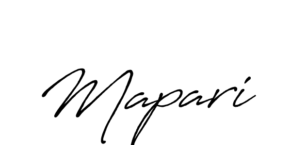 It looks lik you need a new signature style for name Mapari. Design unique handwritten (Antro_Vectra_Bolder) signature with our free signature maker in just a few clicks. Mapari signature style 7 images and pictures png