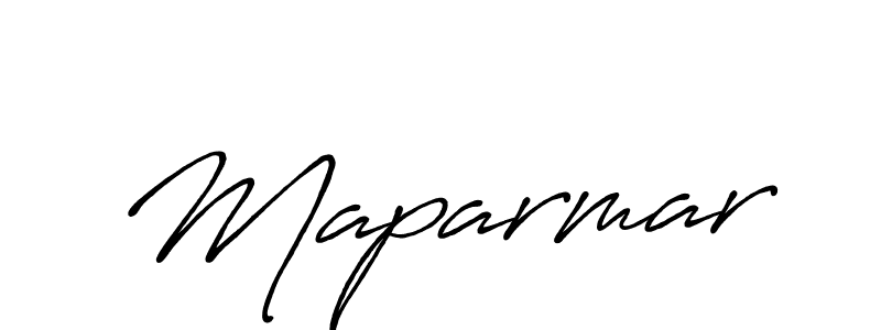 How to make Maparmar signature? Antro_Vectra_Bolder is a professional autograph style. Create handwritten signature for Maparmar name. Maparmar signature style 7 images and pictures png