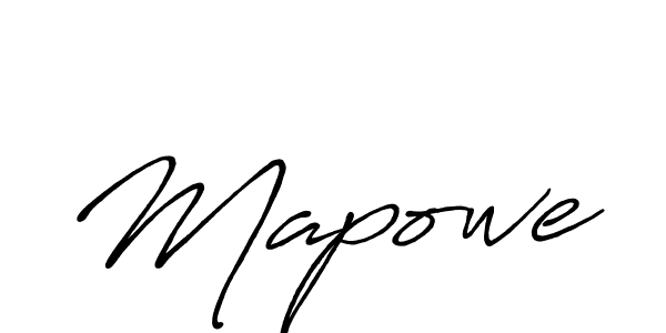 Create a beautiful signature design for name Mapowe. With this signature (Antro_Vectra_Bolder) fonts, you can make a handwritten signature for free. Mapowe signature style 7 images and pictures png