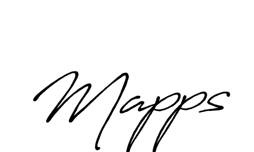 It looks lik you need a new signature style for name Mapps. Design unique handwritten (Antro_Vectra_Bolder) signature with our free signature maker in just a few clicks. Mapps signature style 7 images and pictures png