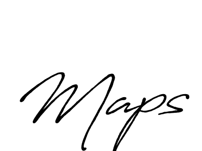 Also we have Maps name is the best signature style. Create professional handwritten signature collection using Antro_Vectra_Bolder autograph style. Maps signature style 7 images and pictures png