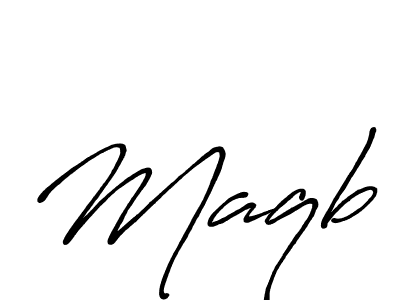 if you are searching for the best signature style for your name Maqb. so please give up your signature search. here we have designed multiple signature styles  using Antro_Vectra_Bolder. Maqb signature style 7 images and pictures png