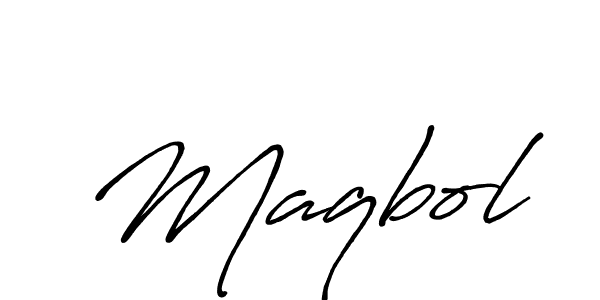 Also You can easily find your signature by using the search form. We will create Maqbol name handwritten signature images for you free of cost using Antro_Vectra_Bolder sign style. Maqbol signature style 7 images and pictures png