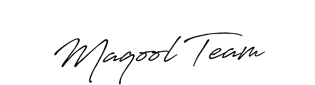 You can use this online signature creator to create a handwritten signature for the name Maqool Team. This is the best online autograph maker. Maqool Team signature style 7 images and pictures png