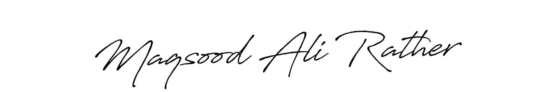 It looks lik you need a new signature style for name Maqsood Ali Rather. Design unique handwritten (Antro_Vectra_Bolder) signature with our free signature maker in just a few clicks. Maqsood Ali Rather signature style 7 images and pictures png