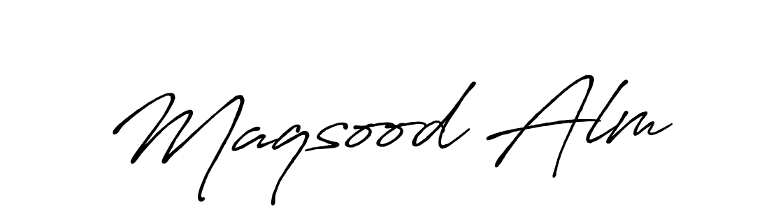 Also You can easily find your signature by using the search form. We will create Maqsood Alm name handwritten signature images for you free of cost using Antro_Vectra_Bolder sign style. Maqsood Alm signature style 7 images and pictures png