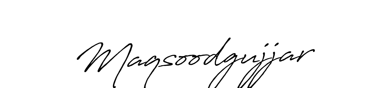 Maqsoodgujjar stylish signature style. Best Handwritten Sign (Antro_Vectra_Bolder) for my name. Handwritten Signature Collection Ideas for my name Maqsoodgujjar. Maqsoodgujjar signature style 7 images and pictures png