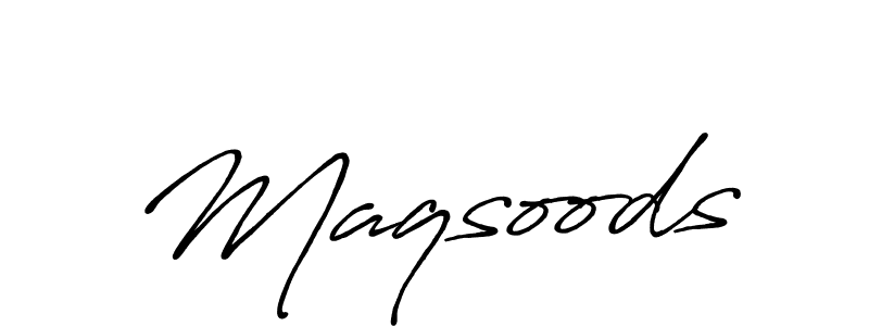 Antro_Vectra_Bolder is a professional signature style that is perfect for those who want to add a touch of class to their signature. It is also a great choice for those who want to make their signature more unique. Get Maqsoods name to fancy signature for free. Maqsoods signature style 7 images and pictures png