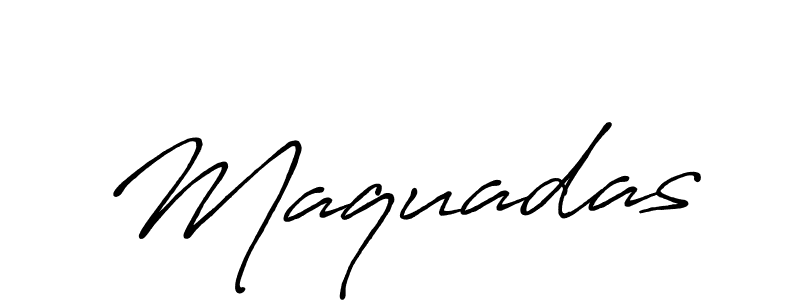 Make a beautiful signature design for name Maquadas. Use this online signature maker to create a handwritten signature for free. Maquadas signature style 7 images and pictures png