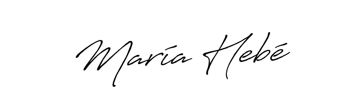 Once you've used our free online signature maker to create your best signature Antro_Vectra_Bolder style, it's time to enjoy all of the benefits that María Hebé name signing documents. María Hebé signature style 7 images and pictures png