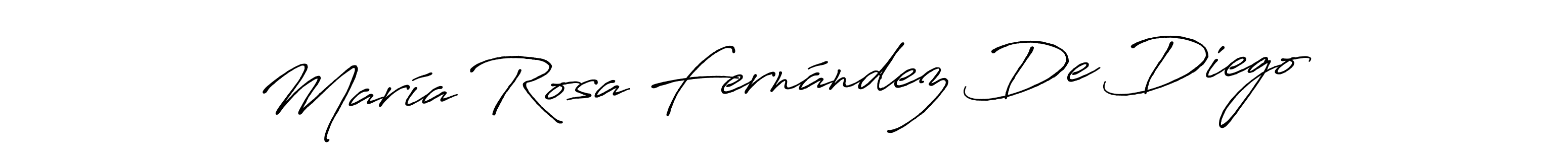 The best way (Antro_Vectra_Bolder) to make a short signature is to pick only two or three words in your name. The name María Rosa Fernández De Diego include a total of six letters. For converting this name. María Rosa Fernández De Diego signature style 7 images and pictures png