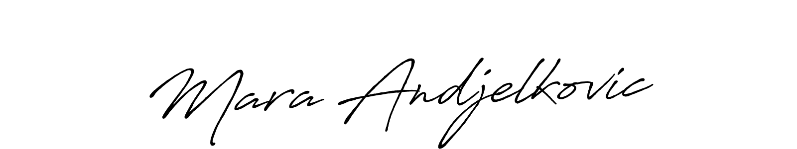 This is the best signature style for the Mara Andjelkovic name. Also you like these signature font (Antro_Vectra_Bolder). Mix name signature. Mara Andjelkovic signature style 7 images and pictures png