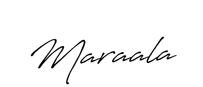 It looks lik you need a new signature style for name Maraala. Design unique handwritten (Antro_Vectra_Bolder) signature with our free signature maker in just a few clicks. Maraala signature style 7 images and pictures png