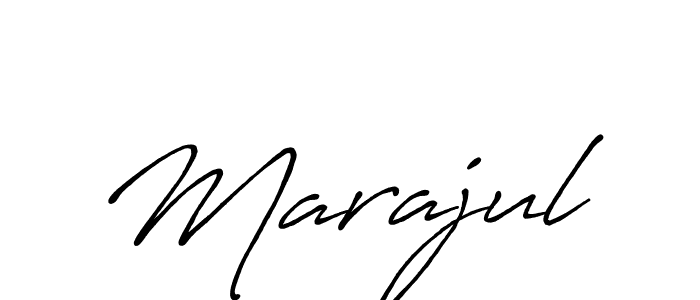 Design your own signature with our free online signature maker. With this signature software, you can create a handwritten (Antro_Vectra_Bolder) signature for name Marajul. Marajul signature style 7 images and pictures png