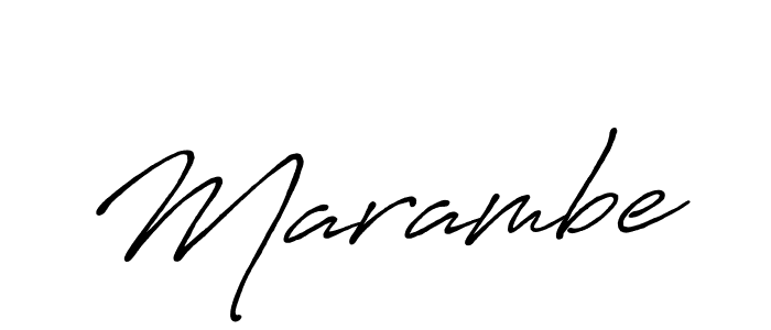 Make a beautiful signature design for name Marambe. Use this online signature maker to create a handwritten signature for free. Marambe signature style 7 images and pictures png