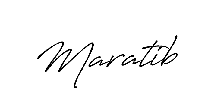 Create a beautiful signature design for name Maratib. With this signature (Antro_Vectra_Bolder) fonts, you can make a handwritten signature for free. Maratib signature style 7 images and pictures png