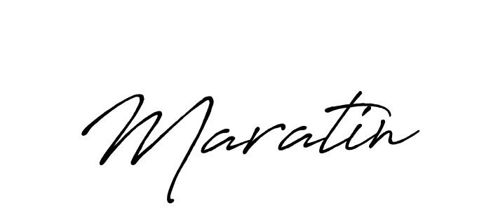 Maratin stylish signature style. Best Handwritten Sign (Antro_Vectra_Bolder) for my name. Handwritten Signature Collection Ideas for my name Maratin. Maratin signature style 7 images and pictures png