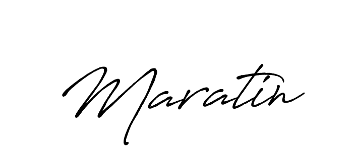 Maratin stylish signature style. Best Handwritten Sign (Antro_Vectra_Bolder) for my name. Handwritten Signature Collection Ideas for my name Maratin. Maratin signature style 7 images and pictures png