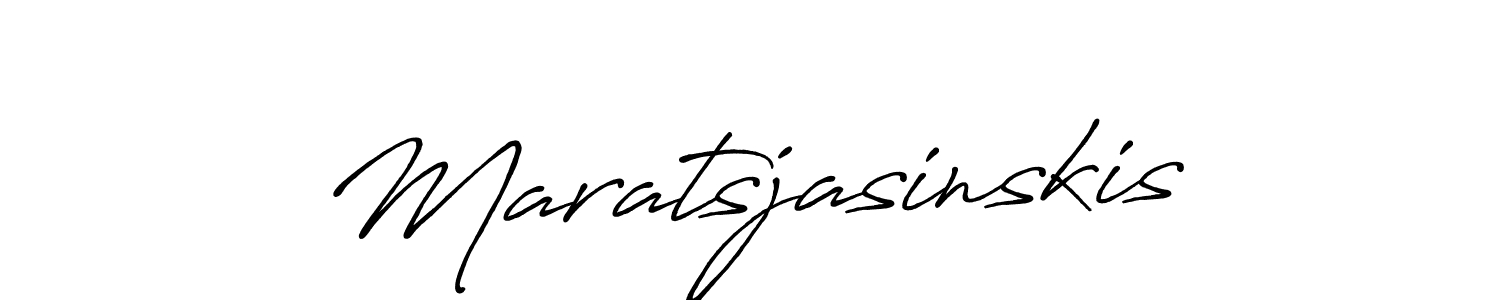 Use a signature maker to create a handwritten signature online. With this signature software, you can design (Antro_Vectra_Bolder) your own signature for name Maratsjasinskis. Maratsjasinskis signature style 7 images and pictures png