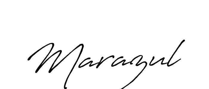 Make a beautiful signature design for name Marazul. With this signature (Antro_Vectra_Bolder) style, you can create a handwritten signature for free. Marazul signature style 7 images and pictures png