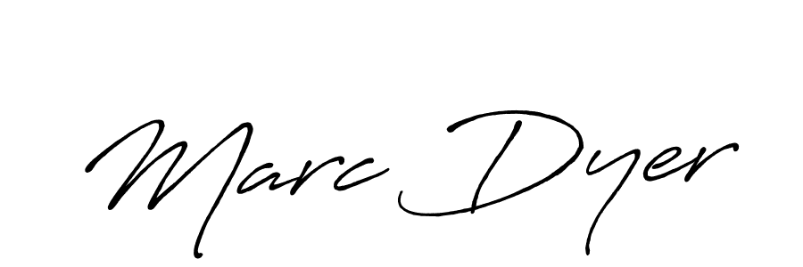 Antro_Vectra_Bolder is a professional signature style that is perfect for those who want to add a touch of class to their signature. It is also a great choice for those who want to make their signature more unique. Get Marc Dyer name to fancy signature for free. Marc Dyer signature style 7 images and pictures png