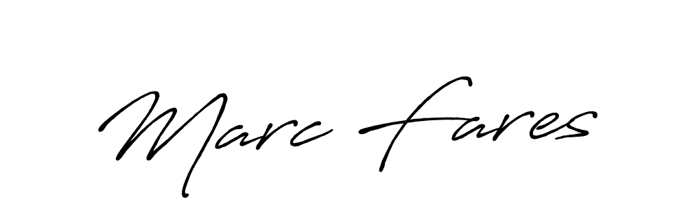 Also we have Marc Fares name is the best signature style. Create professional handwritten signature collection using Antro_Vectra_Bolder autograph style. Marc Fares signature style 7 images and pictures png